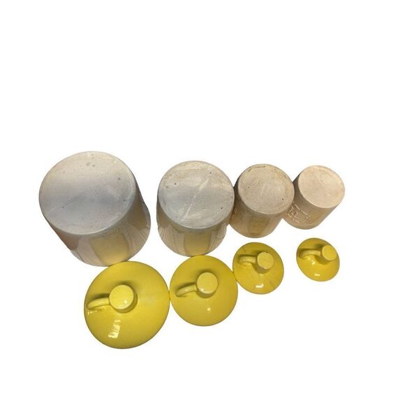 Moonshine Memories: Vintage Kitchen Canisters (Tea, Coffee, Sugar, Flour) MCM - Picture 12 of 16